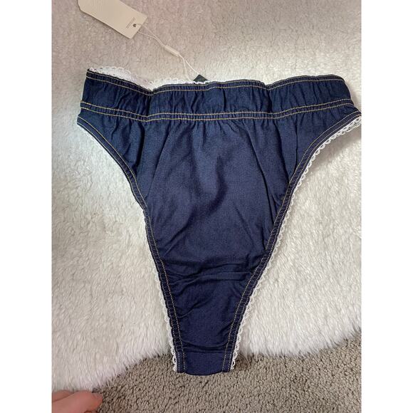 New Victoria Secret x For Love & Lemons Swimsuit Bottom Size Medium - Picture 3 of 3